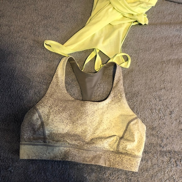 Lululemon Tank Top & Sports Bra (Attached) - Picture 4 of 4